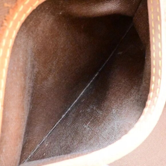 LOUIS VUITTON Montorgueil PM Shoulder Bag Monogram Leather Brown - Picture 4 of 16